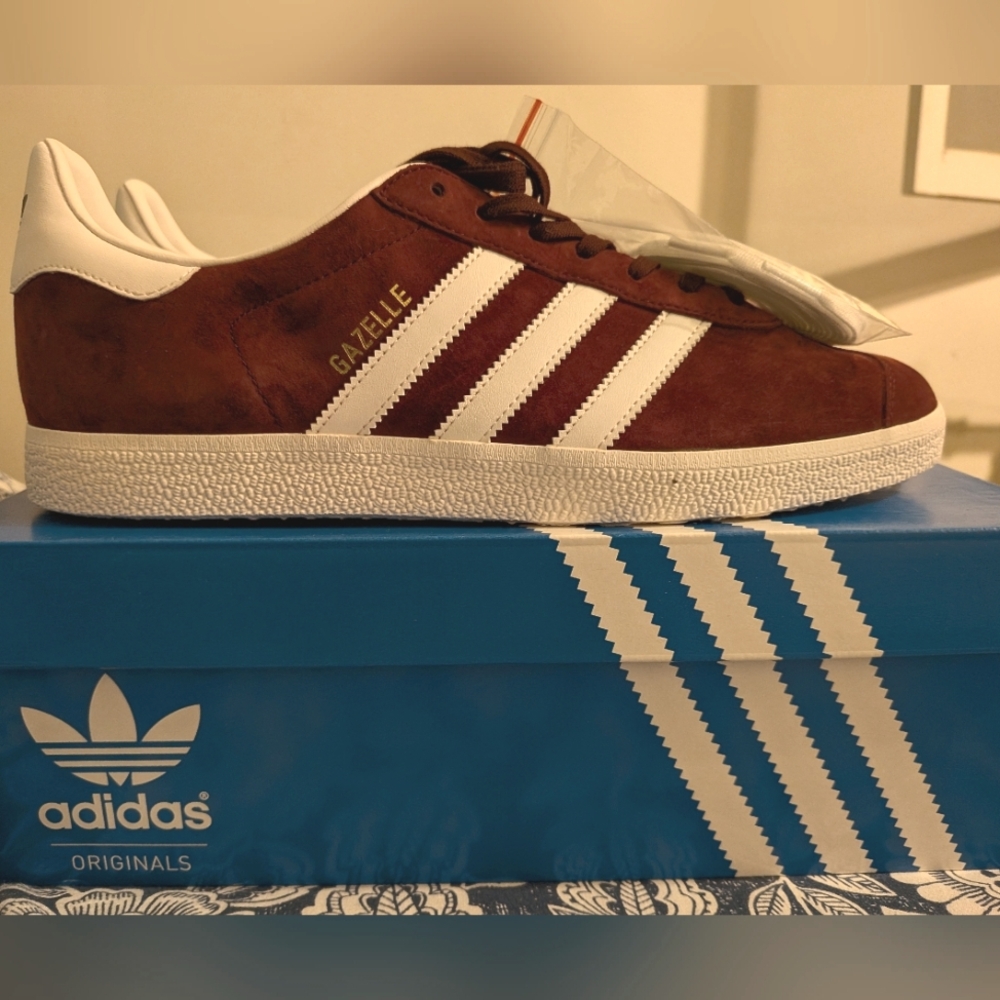 Adidas Gazelle MAROON -PERFECT!
